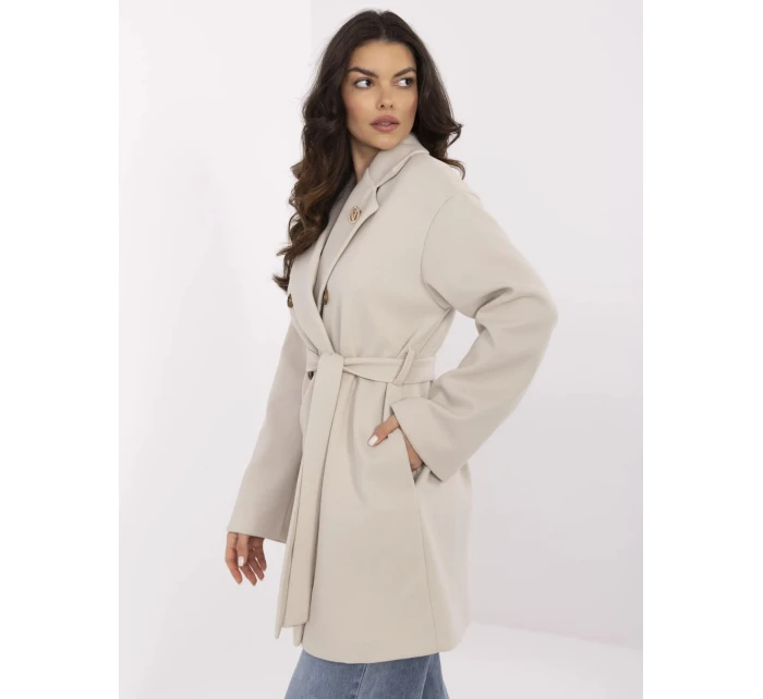 Kabát TW CZ BI model 21015062 světle béžový - FPrice