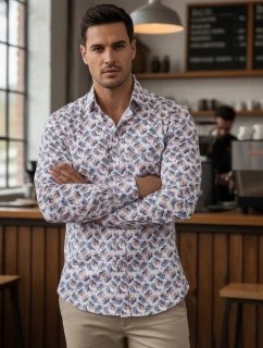 Pánská bílá košile Dstreet model 21968185 - FashionStreet