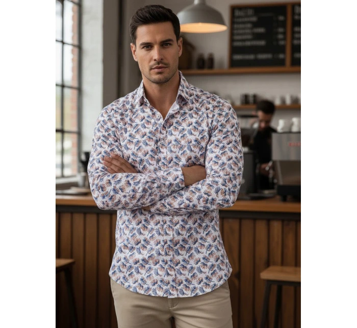 Pánská bílá košile Dstreet model 21968185 - FashionStreet Pánská bílá košile Dstreet model 21968185 - FashionStreet