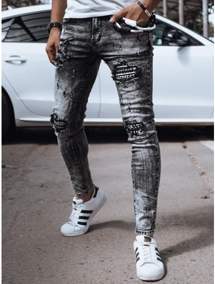 Pánské džínové kalhoty černé Dstreet model 21976852 - FashionStreet