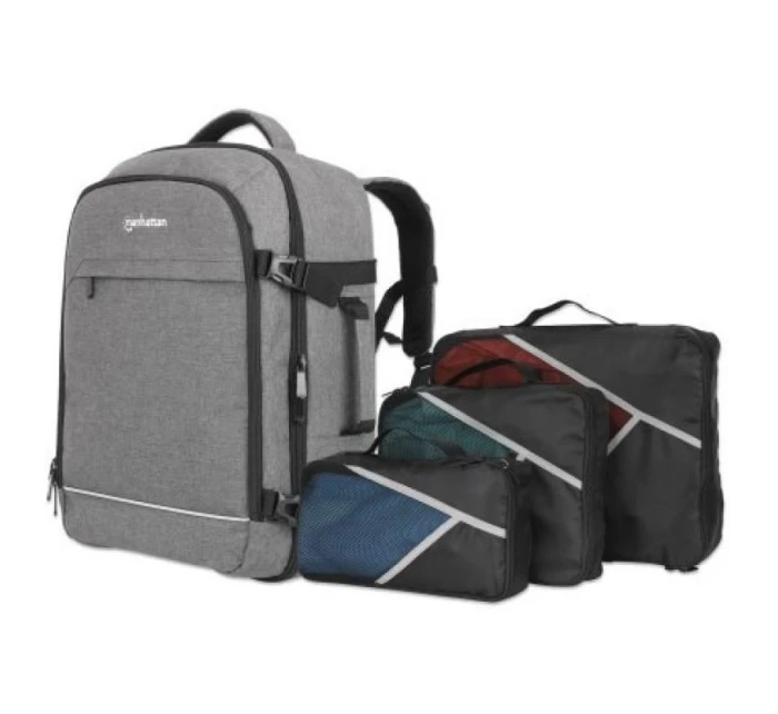 Manhattan 440370 43,9 cm (17,3") brašna na notebook Batoh Grey