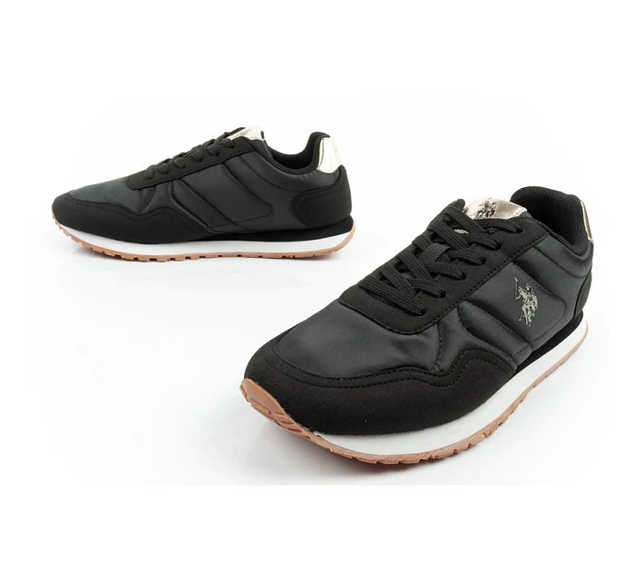 Polo dámské sportovní boty tenisky módní pohodlné černé dámské model 22115795