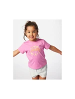 Tričko RIP CURL Rainbow Logo/Desto Tee-Girl, růžové