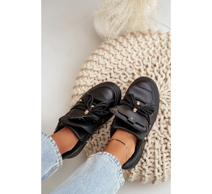 Dámské Sneakersy Na Platformě Černé Dolistana Dámské Sneakersy Na Platformě Černé Dolistana