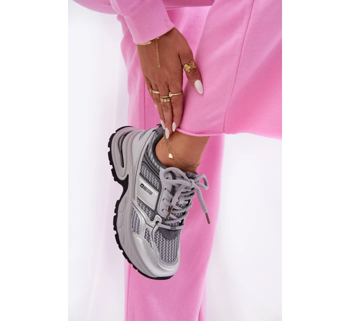 Dámské Tenisky Big Star RR274A193 Šedé Dámské Tenisky Big Star RR274A193 Šedé