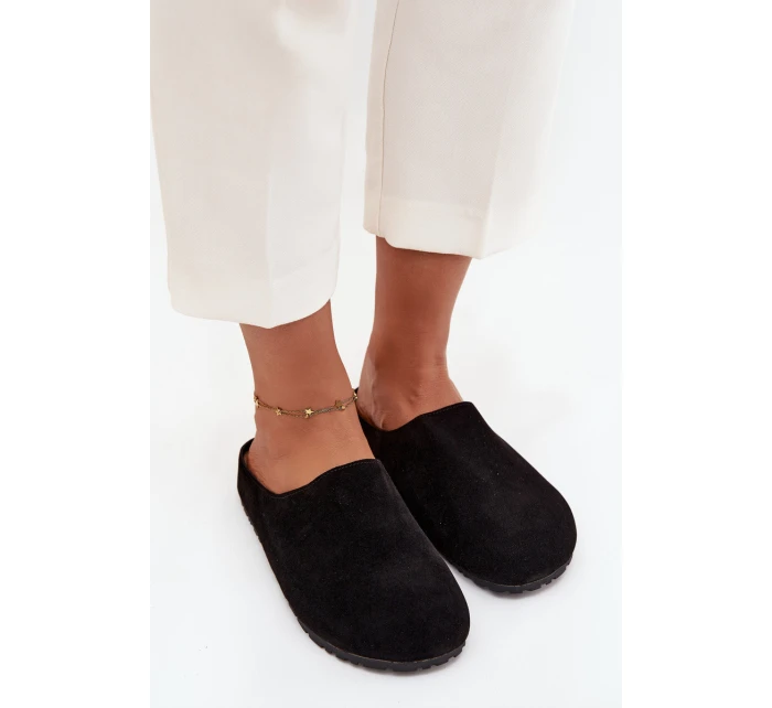 Dámské pantofle na platformě černé model 21709404 - Boto Dámské pantofle na platformě černé model 21709404 - Boto