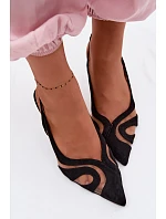 Dámské sandály na jehlovém podpatku Černé model 22103166 - Boto Dámské sandály na jehlovém podpatku Černé model 22103166 - Boto