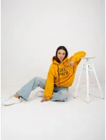 Dámská mikina EM BL 651 2.14X tmavě žlutá - FPrice Dámská mikina EM BL 651 2.14X tmavě žlutá - FPrice