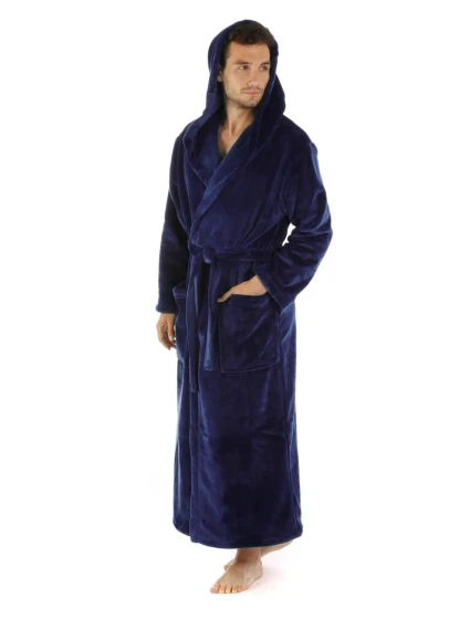 Pánský župan Siena s kapucí 3156 midnight - Vestis