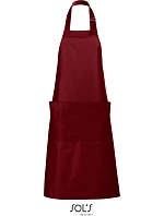 SOL'S Gala Zástěra s laclem 25.8010 burgundy SOL'S Gala Zástěra s laclem 25.8010 burgundy