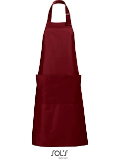 SOL'S Gala Zástěra s laclem model 22519779 burgundy