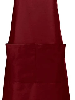 SOL'S Gala Zástěra s laclem model 22519779 burgundy