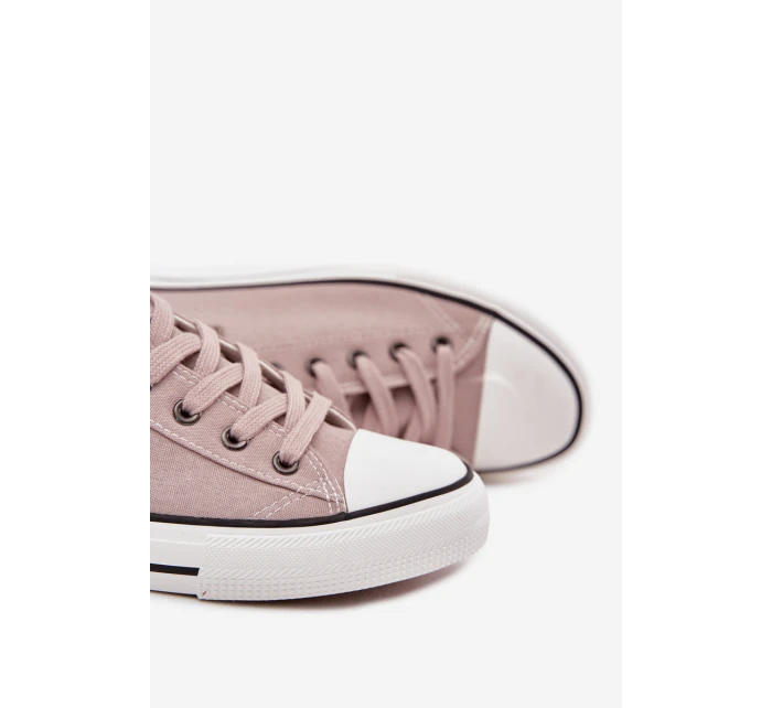 Pánské Nízké Textilní Tenisky Big Star DD174501 Šedé