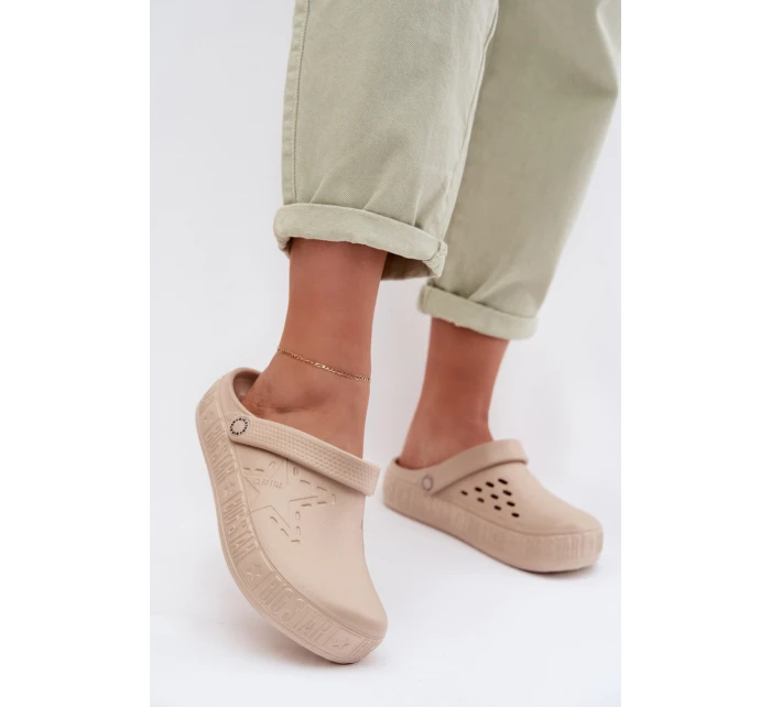 Dámské boty z Big Star Béžové model 22009899 - Big Star Shoes