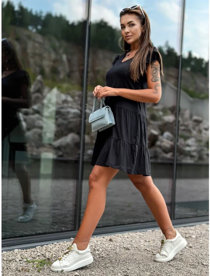 Sukienka TW SK model 18799085 czarny - FPrice Sukienka TW SK model 18799085 czarny - FPrice