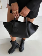 Dámská shopper kabelka z eko kůže – černá Big Star Dámská shopper kabelka z eko kůže – černá Big Star