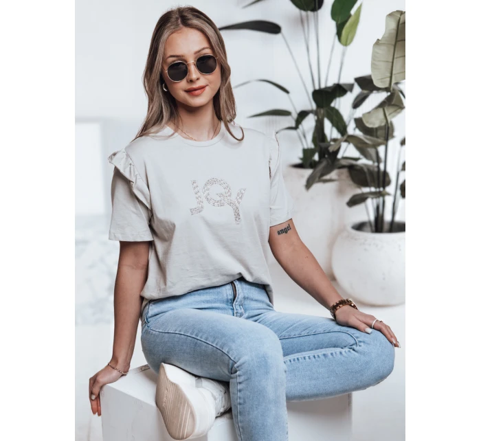 Dámské pistáciové tričko JOY FashionStreet RY2525