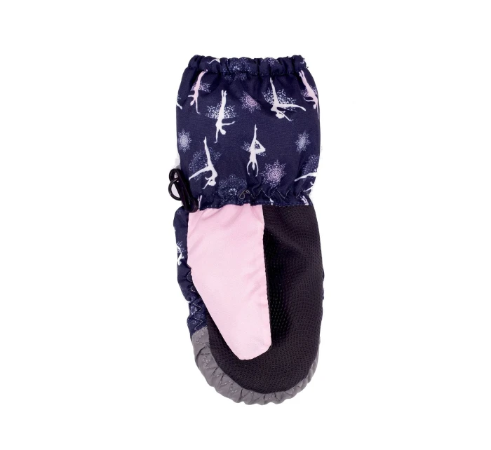 YOCLUB REN-0333G Dívčí lyžařské rukavice