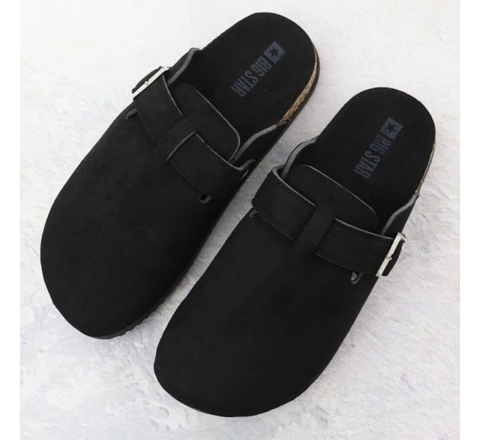 Big Star W SS274736 INT2156A semišové žabky Big Star W SS274736 INT2156A semišové žabky