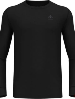Odlo BL TOP tričko s výstřihem l/s MERINO 200 velikost L černá