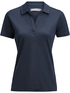 Scarsdale Polo Women Dámské piqué polo z těžké bavlny model 22453800 navy - James Harvest