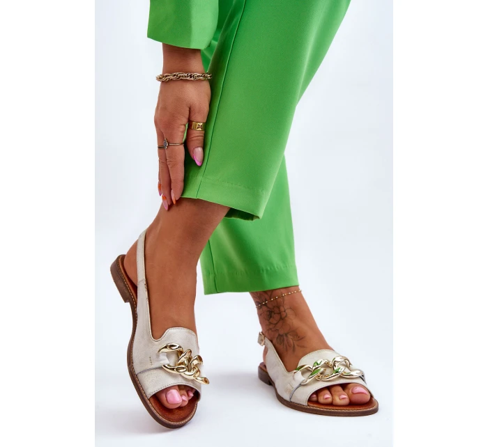 Dámské kožené sandály Lewski Boty model 21615996 - Boto