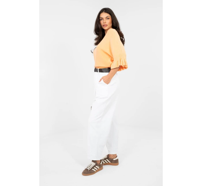 Kordové kalhoty model 224384 Italy Moda