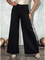 Dámské široké kalhoty black Dstreet model 21982092 - FashionStreet