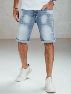 Pánské modré džínové šortky FashionStreet SX2567