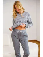 Dámské pyžamo model 20603075 dark grey - Doctornap
