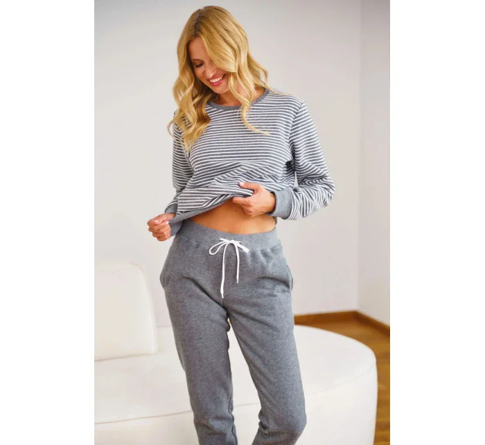Dámské pyžamo model 20603075 dark grey - Doctornap