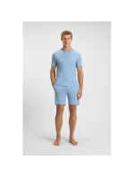 Boss Rib Azzurro M Tričko 50509328-450 pánské