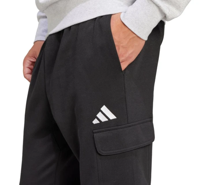 Pánské kalhoty Essentials Fleece Cargo black model 21465419 - ADIDAS