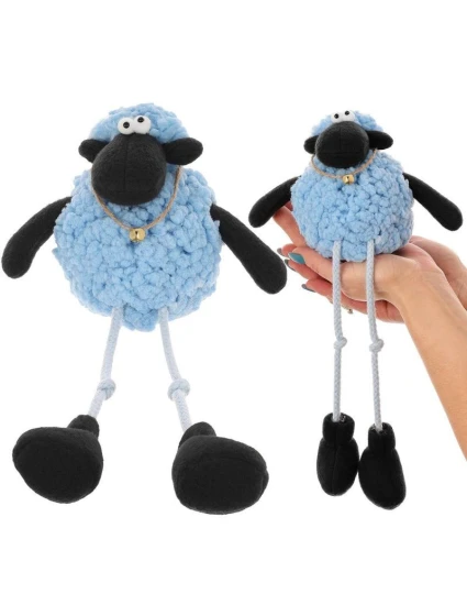 SITTING BARANGE BLUE 10+25CM spring decoration dětské