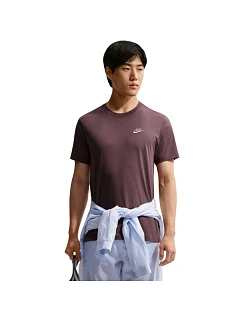 Pánské tričko Nike Club Tee brown AR4997 502