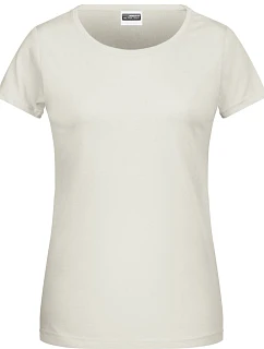 8007 Dámské tričko z bio bavlny model 22415387 natural - Daiber
