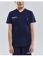 Craft Teamwear Squad Go Jersey Solid Jr Dětské sportovní tričko s výstřihem do V 82.5582 pop Craft Teamwear Squad Go Jersey Solid Jr Dětské sportovní tričko s výstřihem do V 82.5582 pop