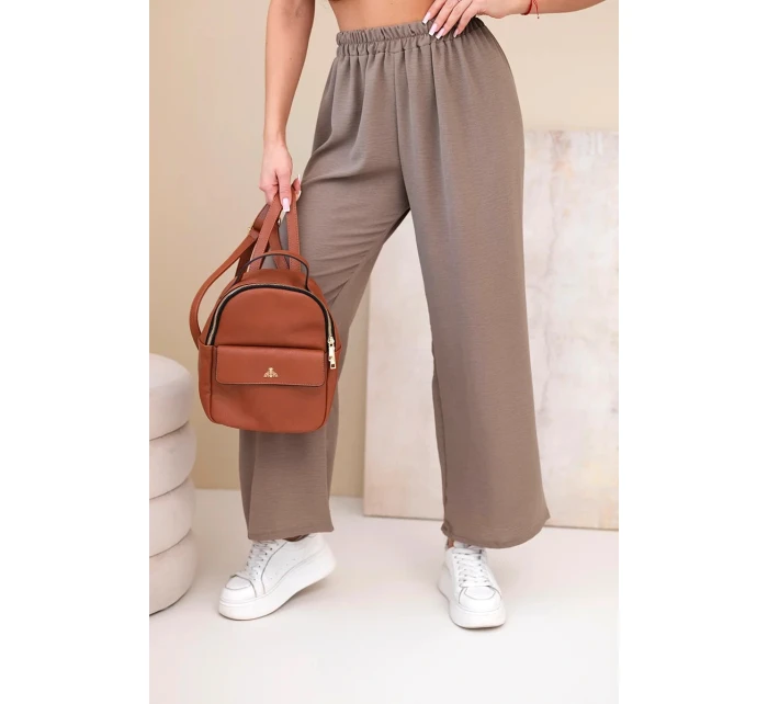 Kalhoty s širokým nohavicí fango