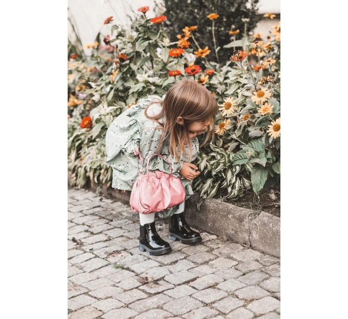 Dětské Lakované zateplené boty černé model 21597431 - Boto Dětské Lakované zateplené boty černé model 21597431 - Boto