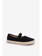 Dámské nazouvací tenisky Big Star model 21649667 Černá - Big Star Shoes Dámské nazouvací tenisky Big Star model 21649667 Černá - Big Star Shoes