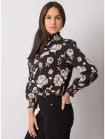 Halenka DHJ BZ 8501.79 černá a béžová Halenka DHJ BZ 8501.79 černá a béžová