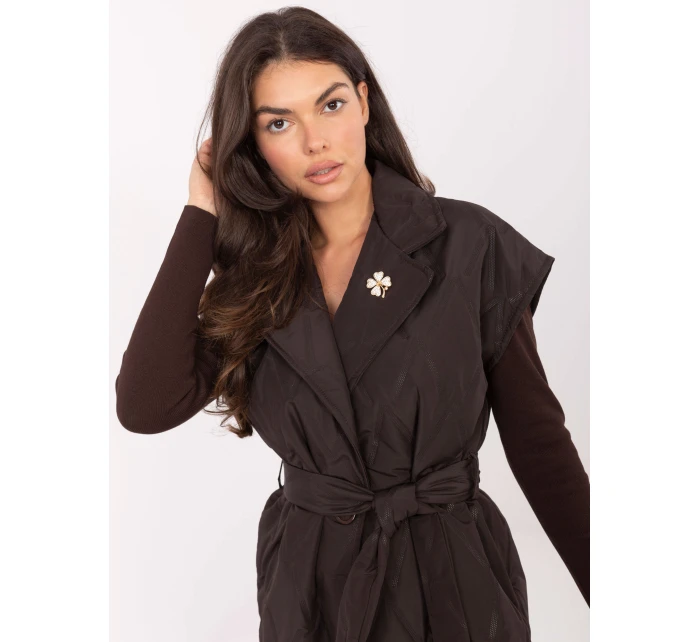 Kamizelka IT KZ model 21334846 ciemny brązowy - FPrice