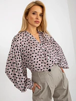 Dámská košile LK KS 509017.64 tmavě růžová - FPrice