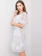 Šaty LK SK 508129.06X světle šedá