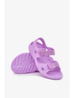 Dětské pěnové sandály Big Star - fialové