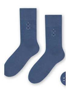 Pánské vzorované ponožky 056 Výprodej  JEANS 45-47
