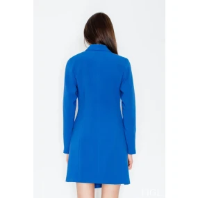 Dámský kabát model 19669757 blue - Figl