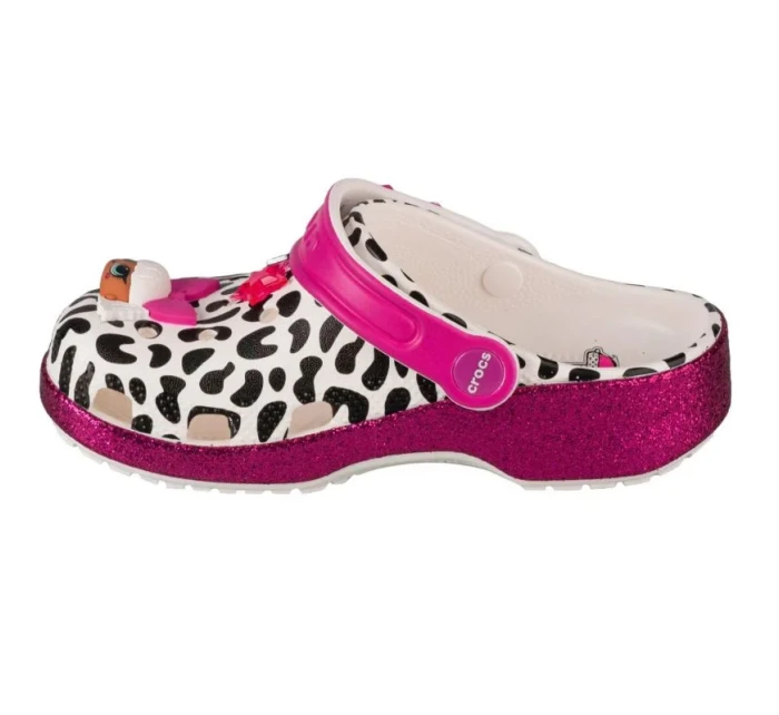 Crocs LOL Surprise Diva Girls Classic Clog Jr dřeváky 209465-100 Crocs LOL Surprise Diva Girls Classic Clog Jr dřeváky 209465-100