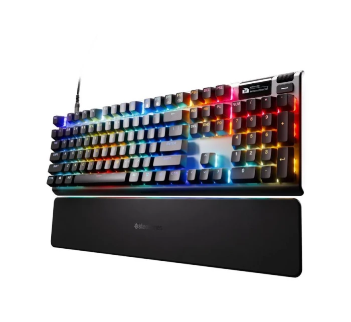 SteelSeries Apex Pro Gen 3 drátová herní klávesnice s USB-C rozložením černá