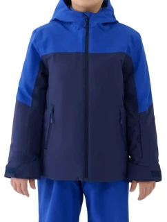 Chlapecká lyžařská bunda 4F M0821 navy blue 4FJWAW25TTJAM0821 31S
